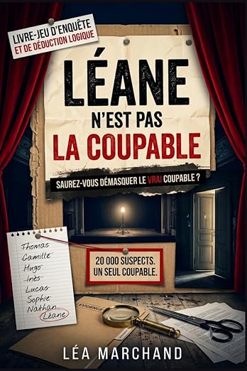 Couverture du livre Le Coupable n'est pas Léane